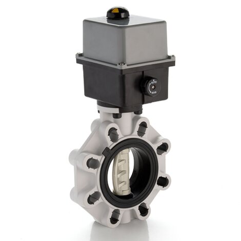 FKOM/CE 24V AC/DC LUG ANSI - Electrically actuated butterfly valve DN 250:300